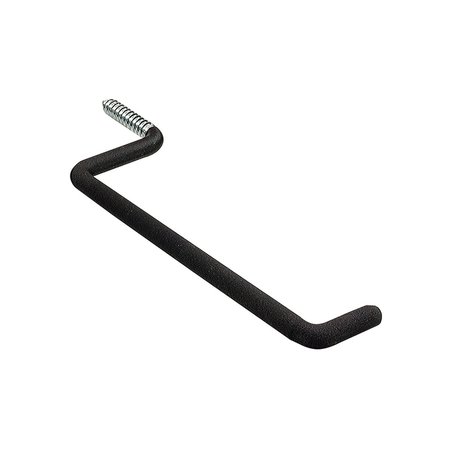 CRAWFORD 7 in. L Vinyl Coated Black Steel Large Ladder Hook 50 lb. cap. SH11-25